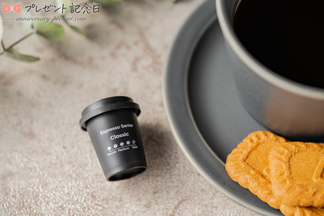 エペイオス（EPEIOS）のコーヒーを飲んでみた詳細レビュー・口コミ。エペイオスのインスタントコーヒー・クイックショット、Classicを飲んでいる例